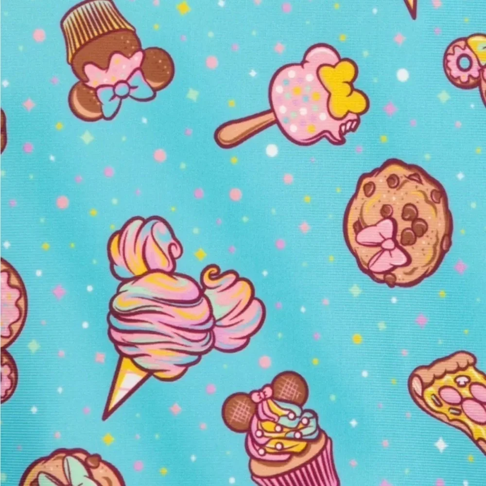 Disney Parks Food Icons Bike Shorts
